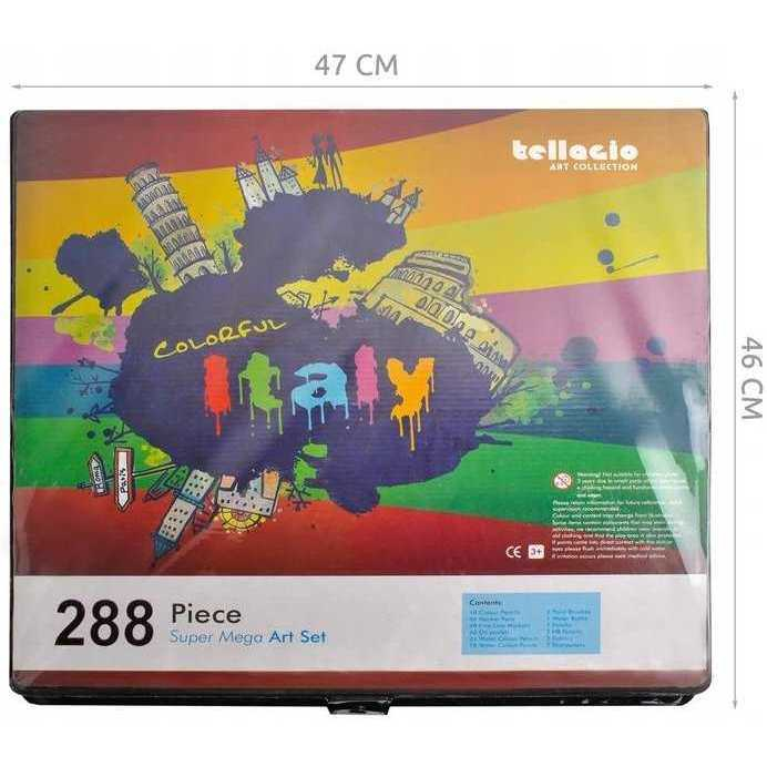 Set pentru pictura 288 piese cu geanta inclusa Iso Trade MY17833 [7]