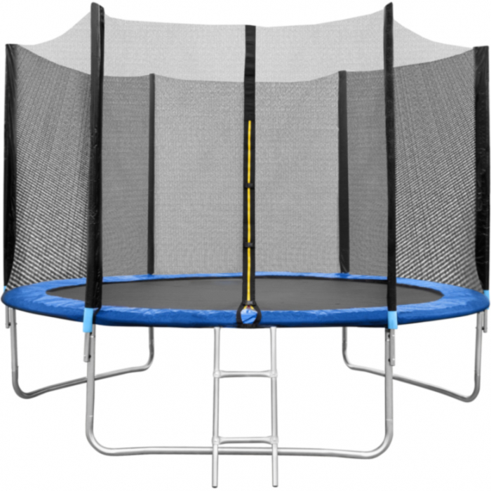 Set Trambulina 180 cm cu plasa si scarita  In One IO0027 [3]