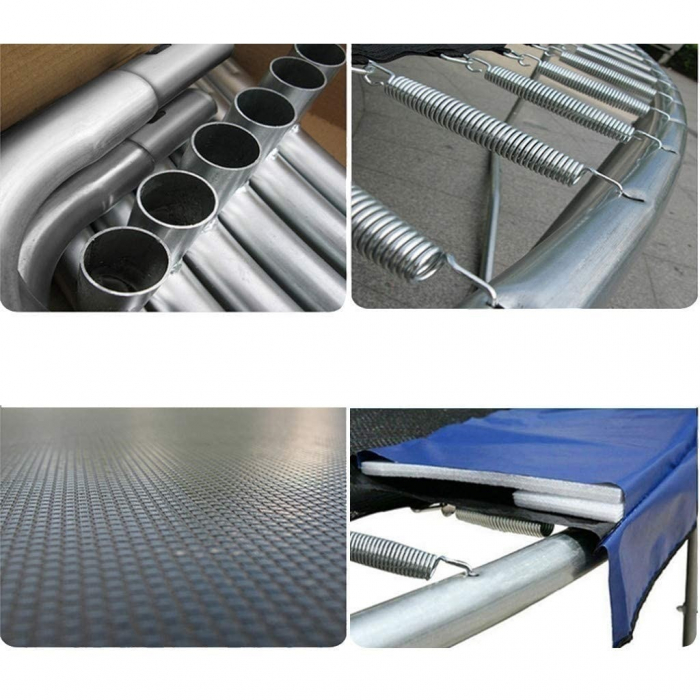 Set Trambulina 180 cm cu plasa si scarita  In One IO0027 [4]