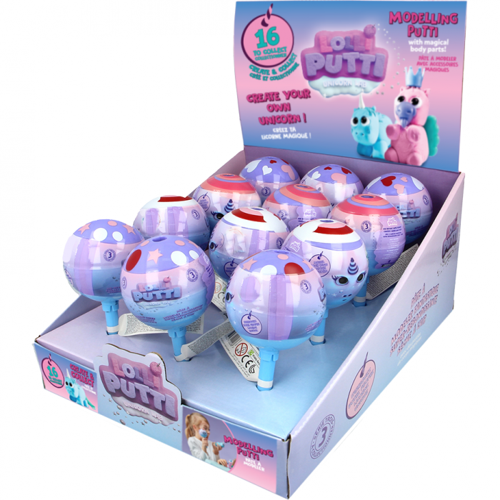 Spuma de modelat LOLLIPUTTI Fabrica de Unicorni Keycraft KCNV387 [2]