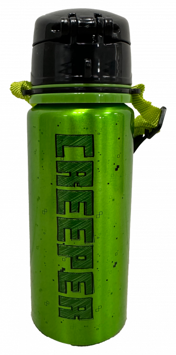 STICLA DE APA, ALUMINIU, CUREA, 600 ML Minecraft [3]
