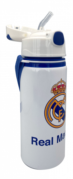 STICLA DE APA, ALUMINIU, CUREA, 600 ML REAL MADRID [6]