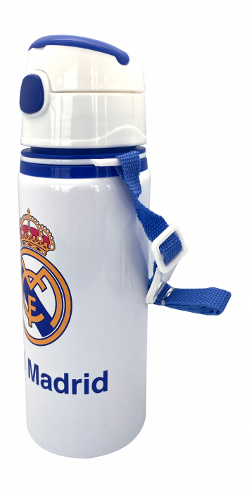 STICLA DE APA, ALUMINIU, CUREA, 600 ML REAL MADRID [2]