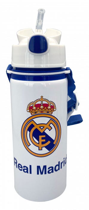 STICLA DE APA, ALUMINIU, CUREA, 600 ML REAL MADRID [5]