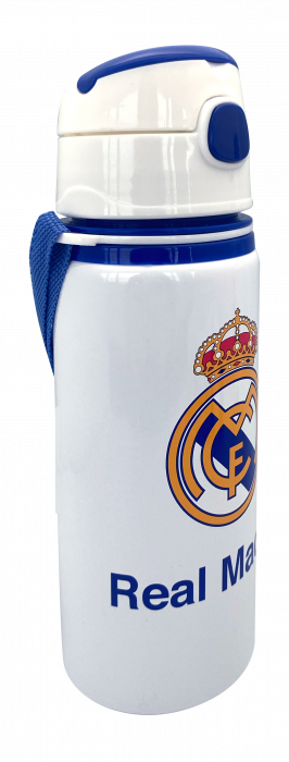 STICLA DE APA, ALUMINIU, CUREA, 600 ML REAL MADRID [3]