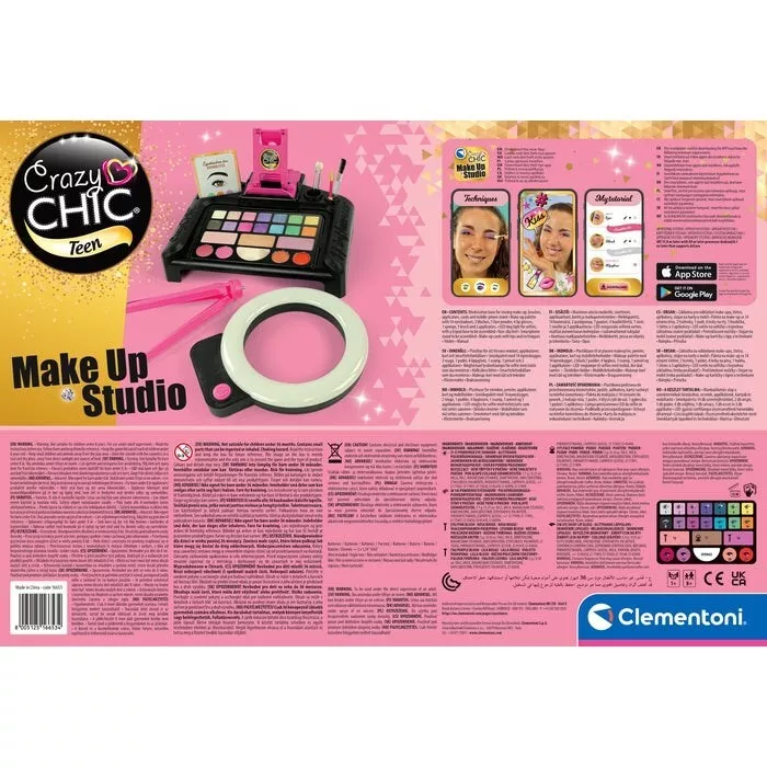 Studio de machiaj  Crazy Chic Influencer Clementoni [3]