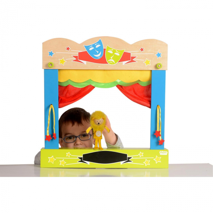 Teatru de papusi pentru marionete de deget Fiesta Crafts FCT-2749 [4]
