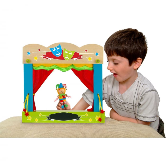 Teatru de papusi pentru marionete de deget Fiesta Crafts FCT-2749 [2]