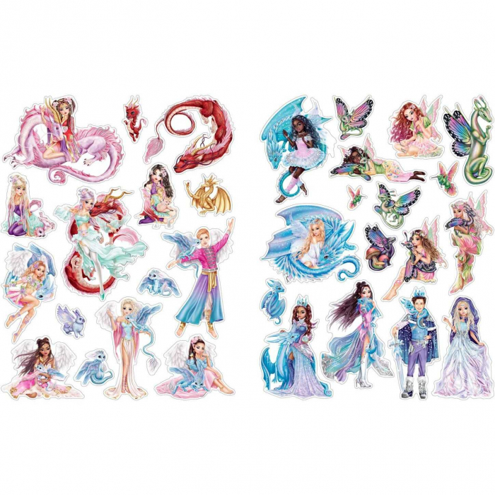 Top Model Autocolante Stickerworld Dragon Love Depesche PT11909 [7]