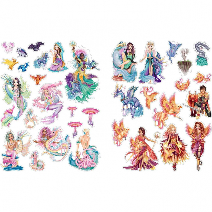 Top Model Autocolante Stickerworld Dragon Love Depesche PT11909 [3]