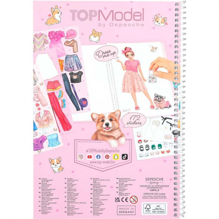 Top Model Dress me up, autocolante Corgi Depesche PT12074 [4]