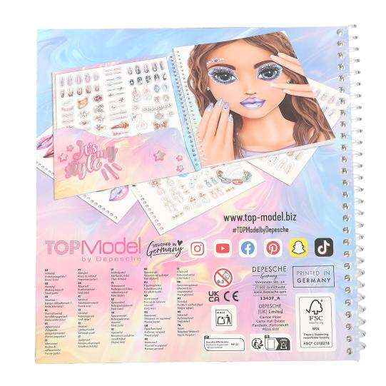 TOPModel Dress Me Up Face Sticker Designer [7]