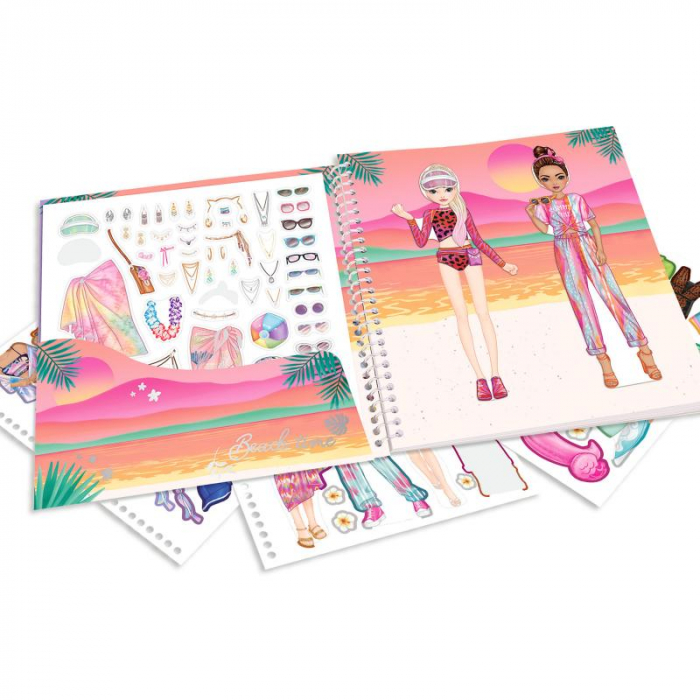 TOPModel Dress Me Up Stickerbook  Beach Time [3]