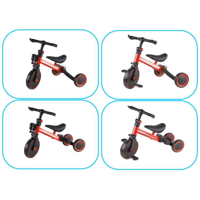 TRIKE FIX MINI TRICICLETĂ BICICLETĂ 3 ÎN 1 CU PEDALE [5]