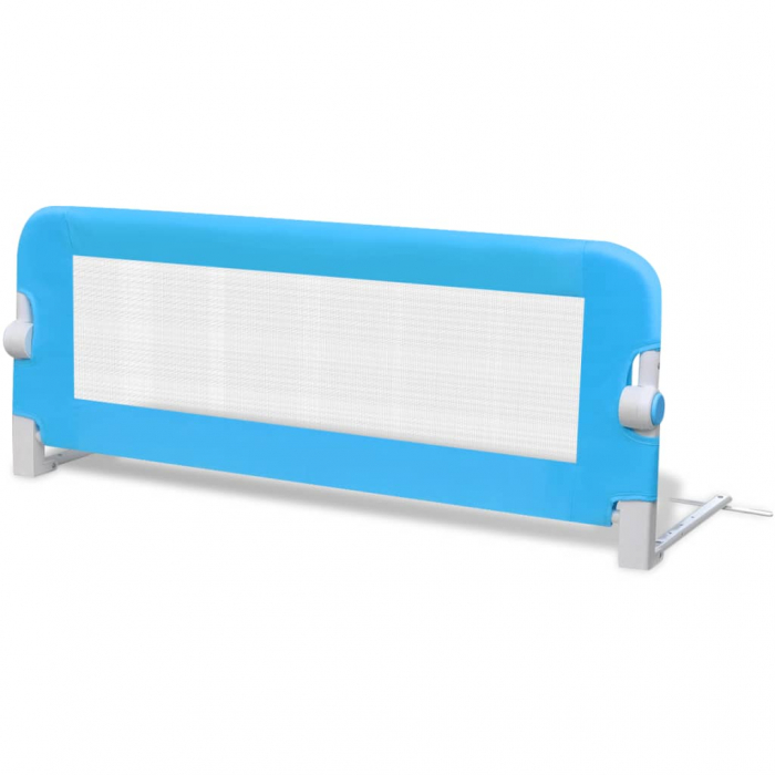 vidaXL Balustradă de Siguranța pentru pat copil, albastru, 102x42 cm [2]