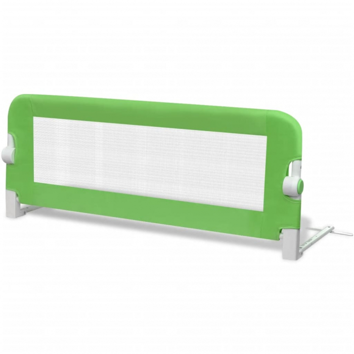 vidaXL Balustradă de Siguranța pentru pat de copil, verde, 102x42 cm [2]