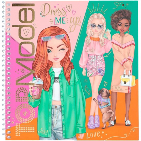 Album Top Model Dress me up Candy and Malia, autocolante Depesche PT12288 [0]