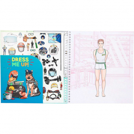 Album Trends Dress me up cu autocolante Meserii Depesche PT11402 [2]