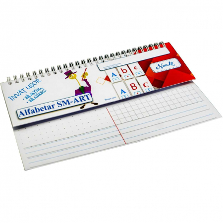 SCOALA SI GRADINITA - ALFABETAR Clasa pregatitoare Smart NumLit ALFABETAR-SMART-CP
