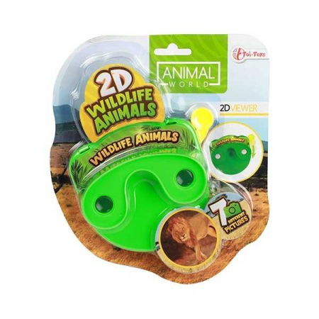 Jocuri Educative - Aparat de vizualizat diapozitive Animale salbatice Toi-Toys TT35622A
