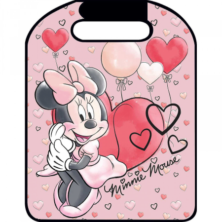 Paturici - Aparatoare pentru scaun Minnie Hearts TataWay CZ10634