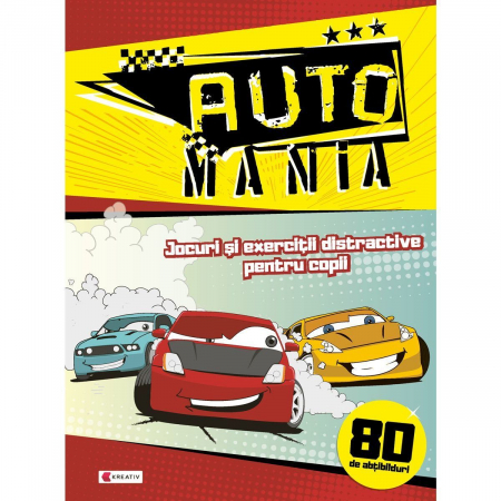 Jocuri Educative - Auto Mania Editura Kreativ EK8602