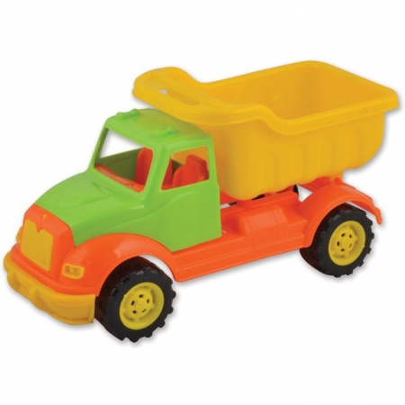 Jucarii de Constructie - Autobasculanta 30 cm cu 36 piese constructie Ucar Toys UC103