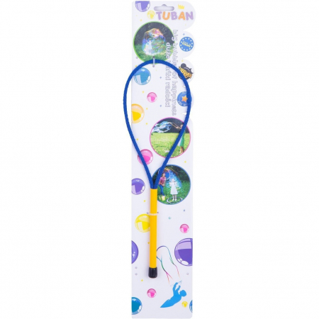 Jucarii pentru plaja si nisip - Bat cu inel pentru baloane de sapun 35 cm Tuban TU3605