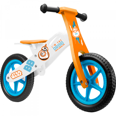 ACTIVITATI IN AER LIBER - Bicicleta din lemn fara pedale 12 Star Wars Seven SV9911