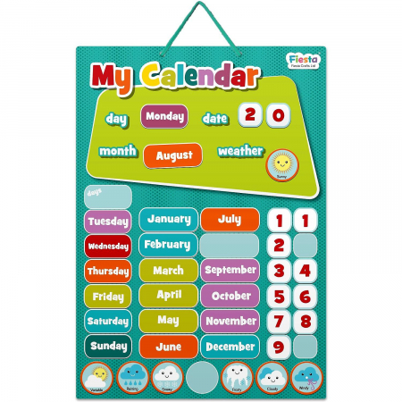 Calendarul meu magnetic, 20x26 cm Fiesta Crafts FCT-2399 [2]