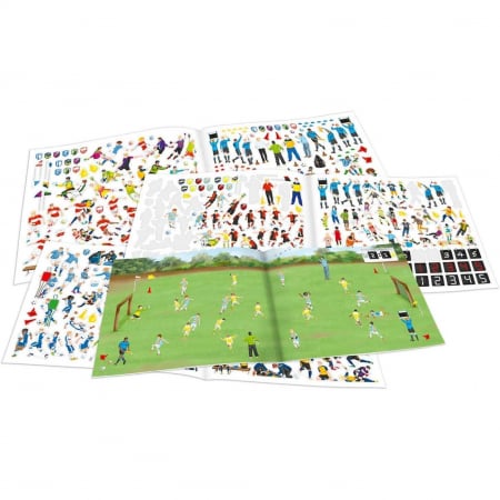 Carte cu 400 stickere Create Your Football Game Depesche PT11405 [1]