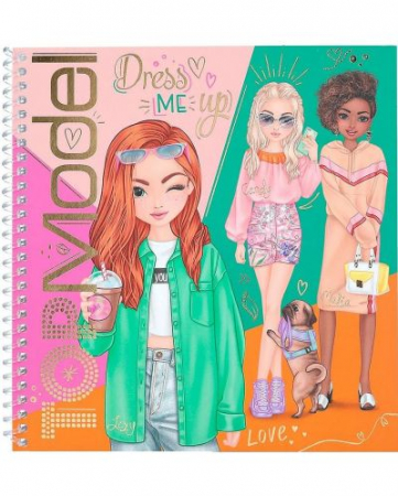 Carte cu stickere Dress me up Love  TOPModel [0]