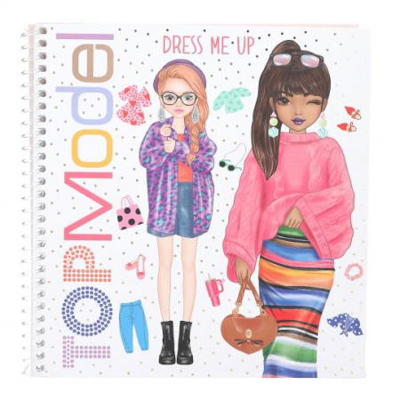 Carte cu stickere TOPModel Dress Me Up Live Love [1]