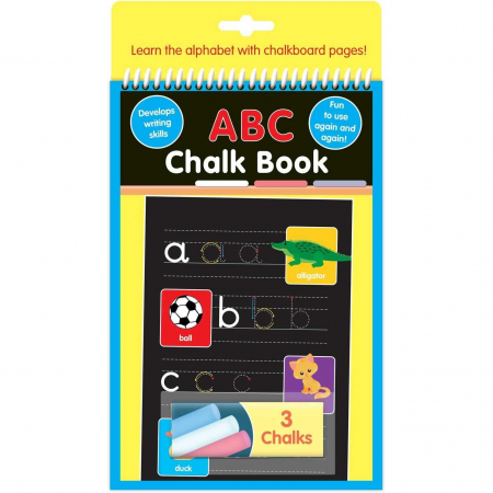 SCOALA SI GRADINITA - Carte de activitati ABC Chalk Book Alligator AB3219ABCCH