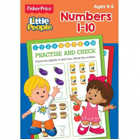 Activitati extracurriculare - Carte de activitati cu cifre Fisher Price Alligator AB3287FPAB1