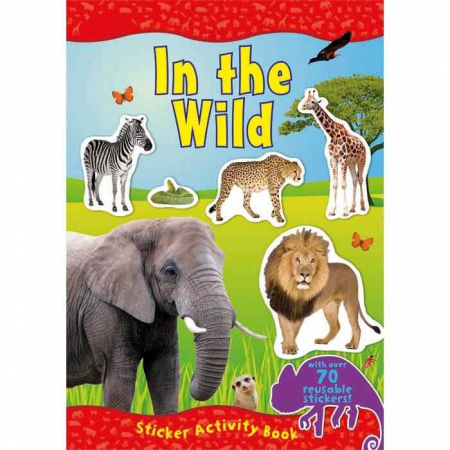 SCOALA SI GRADINITA - Carte de activitati cu stickere Animale Salbatice Alligator AB2458IWSB