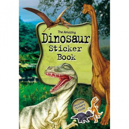 Activitati extracurriculare - Carte de activitati cu stickere Dinozauri Alligator AB640DISB