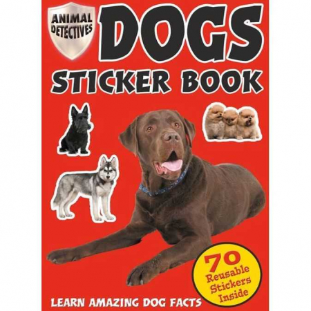 SCOALA SI GRADINITA - Carte de activitati cu stickere Rase Caini Alligator AB2032DOSB