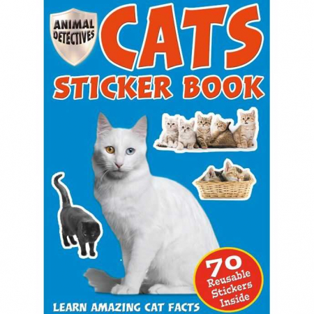 SCOALA SI GRADINITA - Carte de activitati cu stickere Rase Pisici Alligator AB2033CASB