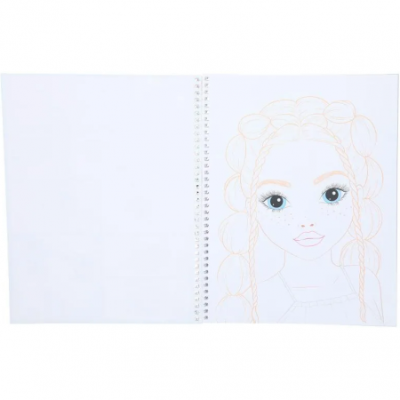Carte de colorat Create Make-Up Top Model Candy Depesche PT12415 [2]