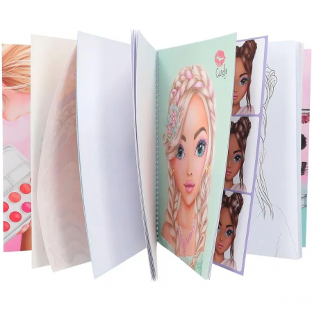Carte de colorat Create Make-Up Top Model Candy Depesche PT12415 [1]