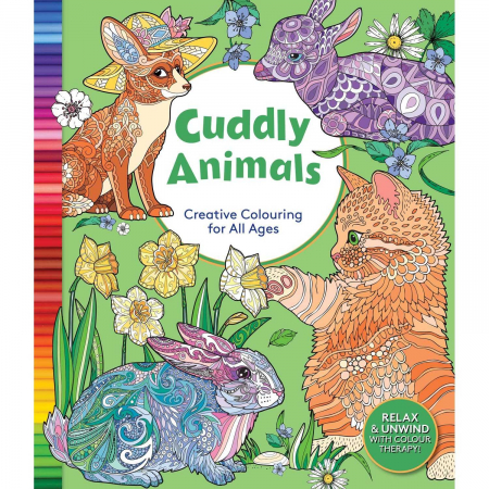Activitati extracurriculare - Carte de colorat Deluxe Creative Cuddly Animals Alligator AB3419DCCCB