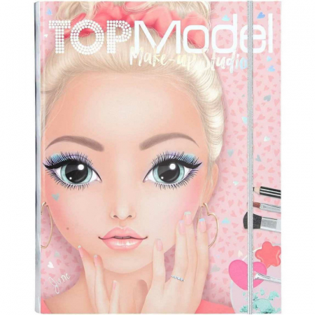 Carti de colorat - Carte de colorat Top Model Make-up Creative Folder Depesche