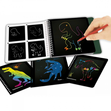 Carte Mini Magic Scratch Dino World Depesche PT10711 [1]