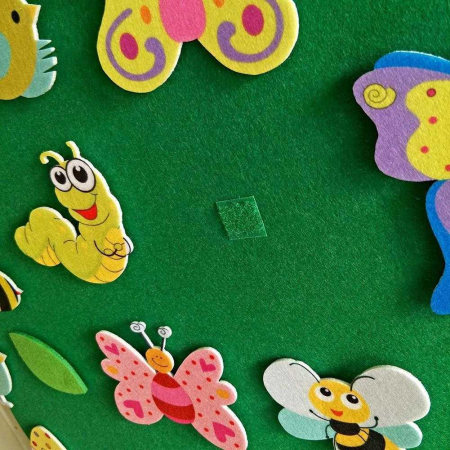 Copac din fetru cu 27 decoratiuni 100x64 cm Bambinice BN048 [1]