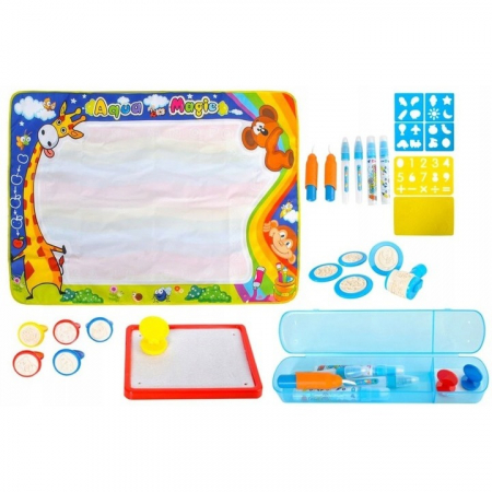Seturi pictura si desen - Covoras pentru desen cu apa, set complet XXL 100x80 cm Iso Trade MY17369