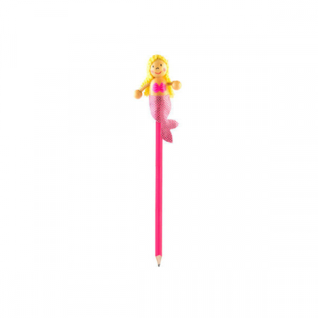 Creion cu figurina lemn Sirena Fiesta Crafts FCP-5010 [2]