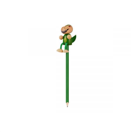 Creion cu figurina lemn T-Rex Fiesta Crafts FCP-5163 [2]