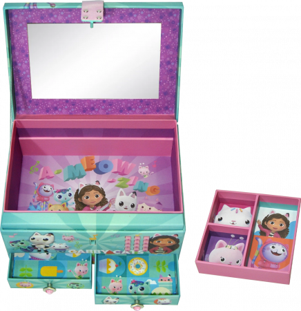 Cutie de bijuterii cu cod si efecte sonore Gabby's Dollhouse [4]