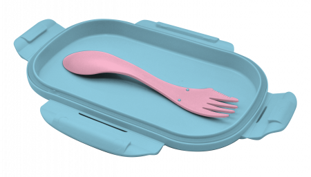 Cutie de prânz/lunchbox  cu tacâmuri Stitch [2]